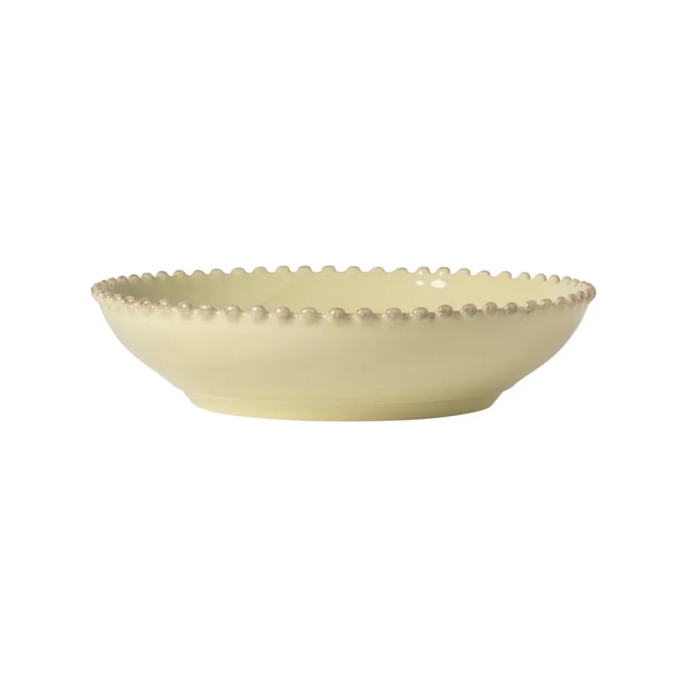 Pearl Collection Pasta Bowls in Lilly Green, Set of 6