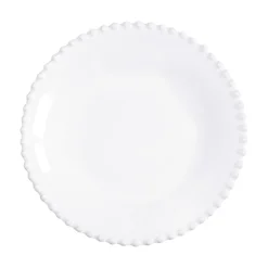 Pearl Collection Pasta Plates in White, Set of 6