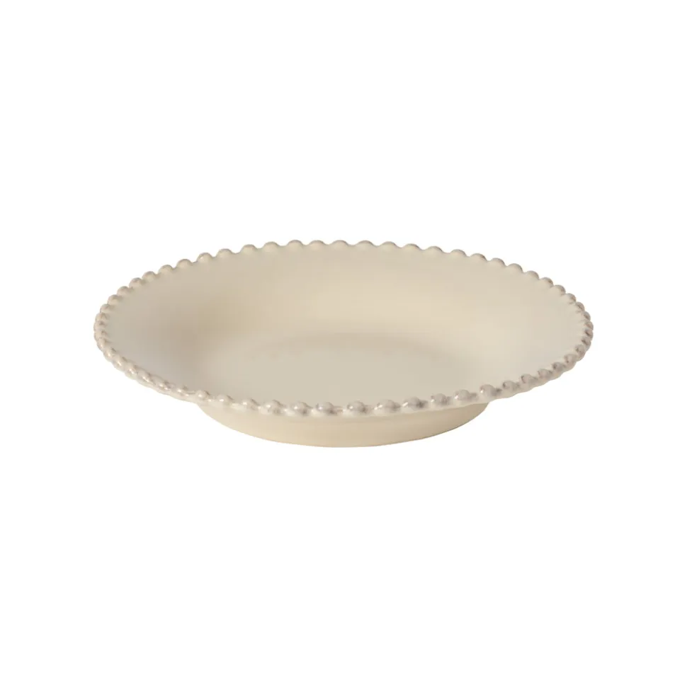 Pearl Collection Pasta Plates in Cream, Set of 6