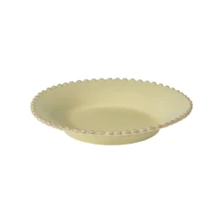 Pearl Collection Pasta Plates in Lilly Green, Set of 6