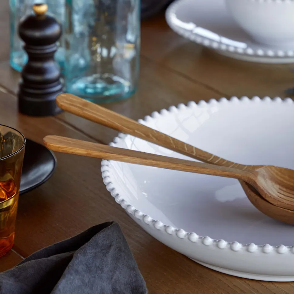 Pearl Collection Pasta/Serving Bowl 13" in White