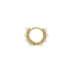 Pearl Mini Hoops, Pair