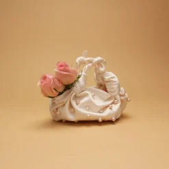 Pearl NLA Silk Knot Bag
