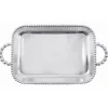 Pearled Service Tray