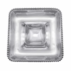 Pearled Square Chip & Dip