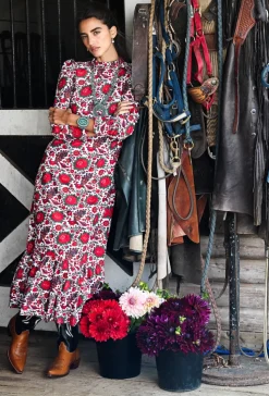 Peony Bird Petworth Dress