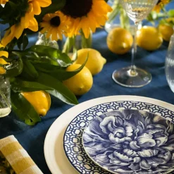 Peony Canape Plates