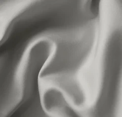Percale Hemmed Duvet Set in Mist