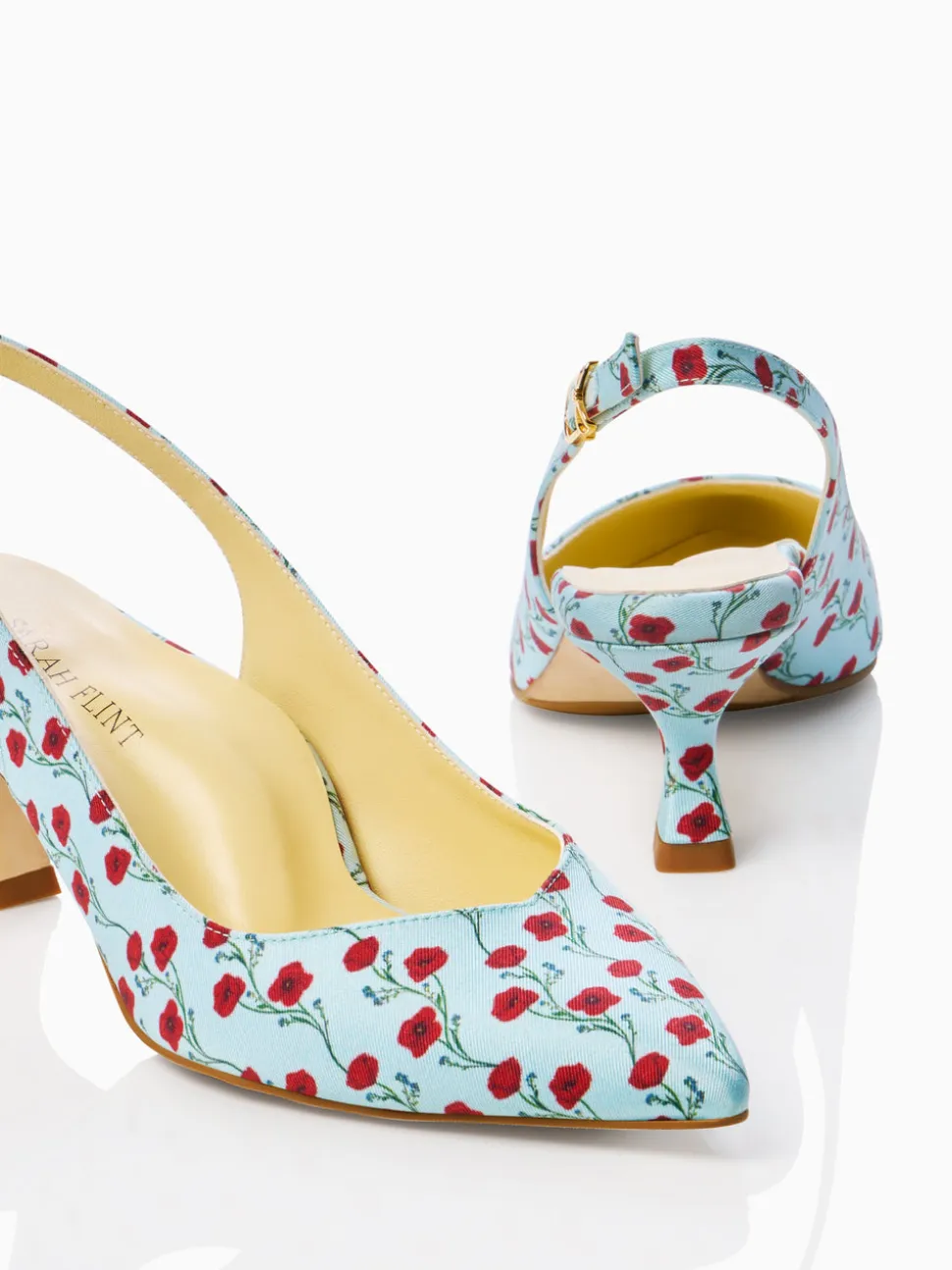 Perfect Kitten Sling 50 in Poppy Printed Silk