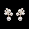 Perlita Earrings in Pearl