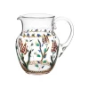 Persian Flowers Large Water Pitcher No.1