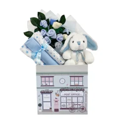 Personalised Little Bunny Welcome Baby Hamper