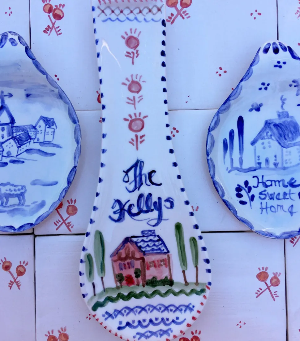 Personalized Ceramic Spoonrest