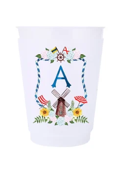 Personalized Crest Cups