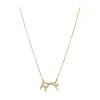 Personalized Diamond Initial Necklace