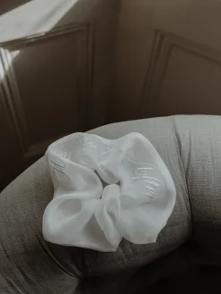 Personalized Organza Scrunchie