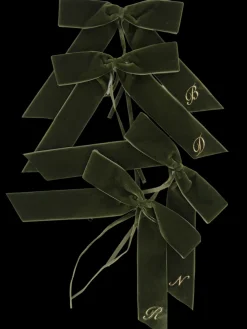 Personalized Velvet Place Bows, Set of 100