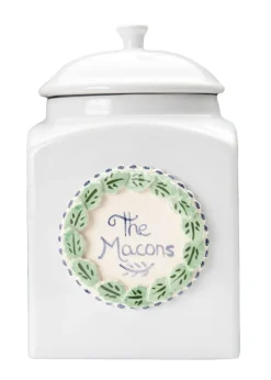 Personalized Wreath Jar