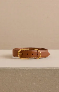 Pet Collar 30 in Vacchetta Luggage