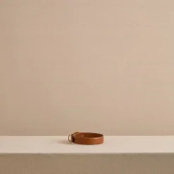 Pet Collar 30 in Vacchetta Luggage