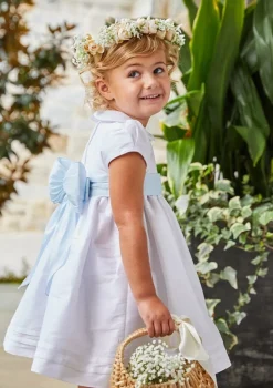 Peter Pan Formal Dress in Special Occasion White