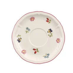 Petite Fleur Breakfast / Cream Soup Saucer in Multi