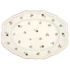 Petite Fleur Oval Platter in Multi