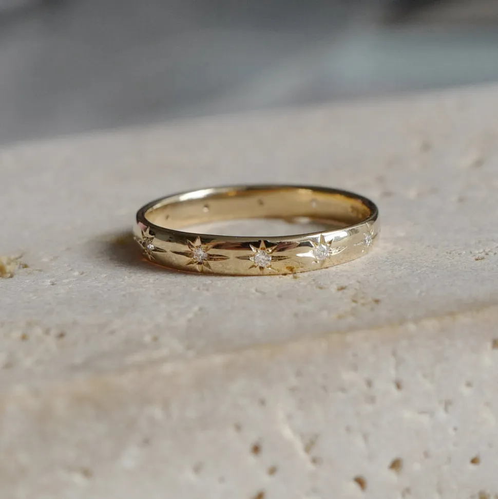 Petite Star Eternity Band