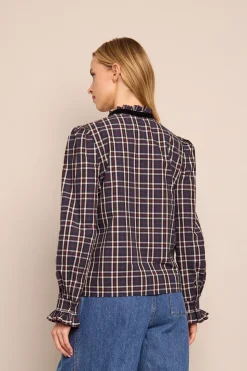 Pia Shirt in Elodie Tartan