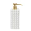 Piazza Lotion Dispenser in White