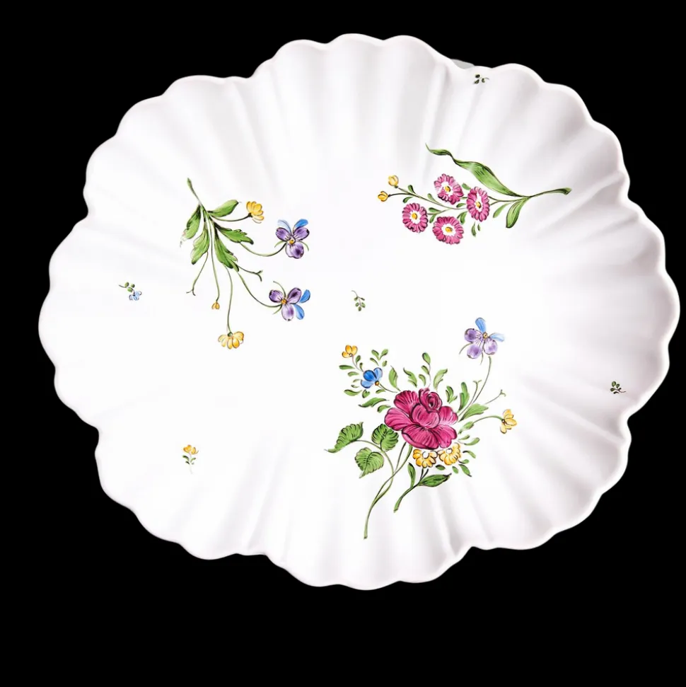 Picardie Large Serving Platter in Florale