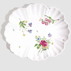 Picardie Large Serving Platter in Florale