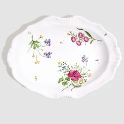 Picardie Medium Oval Dish in Florale