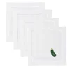 Pickle Ornament Cocktail Napkins, Set of 4