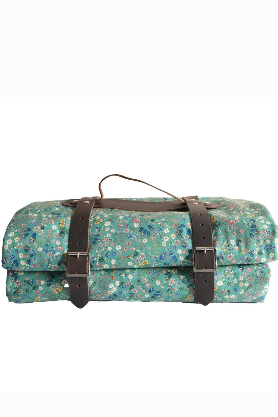 Picnic Blanket Made With Liberty Fabric in Donna Leigh Green & Rachel