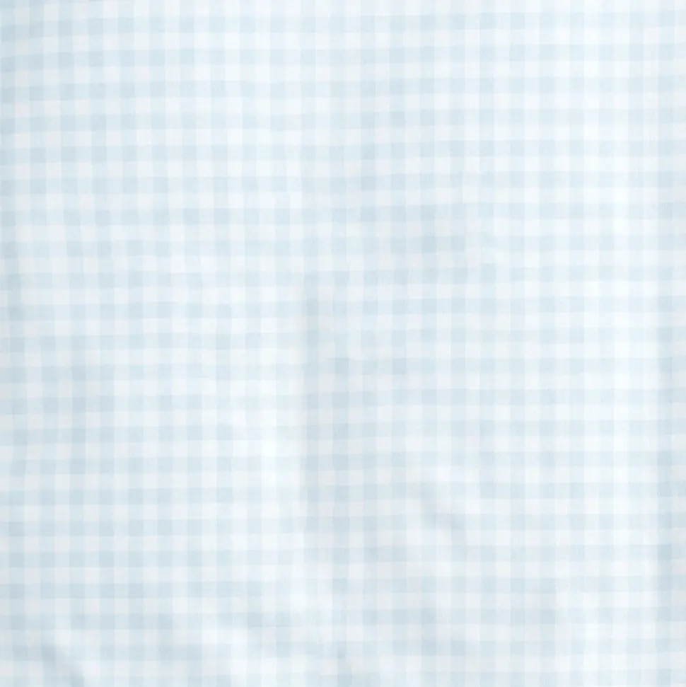 Picnic Gingham Baby Duvet in Blue