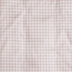 Picnic Gingham Baby Duvet in Beige