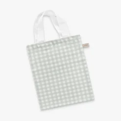 Picnic Gingham Baby Duvet in Green