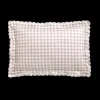 Picnic Gingham Toddler Pillow in Beige