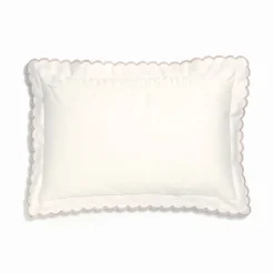 Picnic Gingham Toddler Pillow in Beige