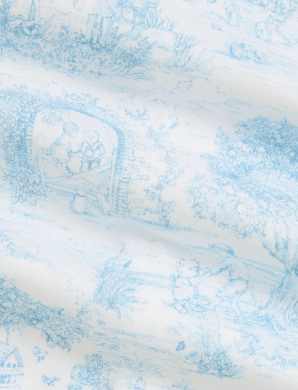 3-Piece Box Set in Blue Toile