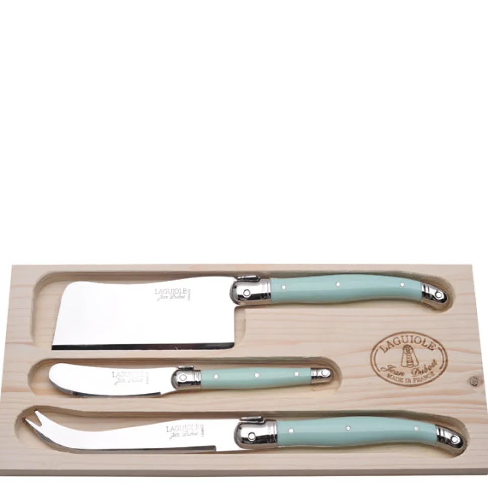 3-Piece Cheese Set in Turquoise