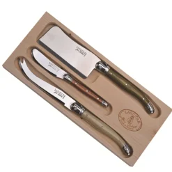3-Piece Cheese Set Mineral Color
