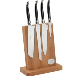 5-Piece Kitchen Knife Set in Black