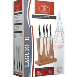 5-Piece Kitchen Knife Set in Black
