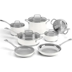 11-Piece Matte White Set in White