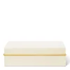Piero Large Lacquer Box in Cream