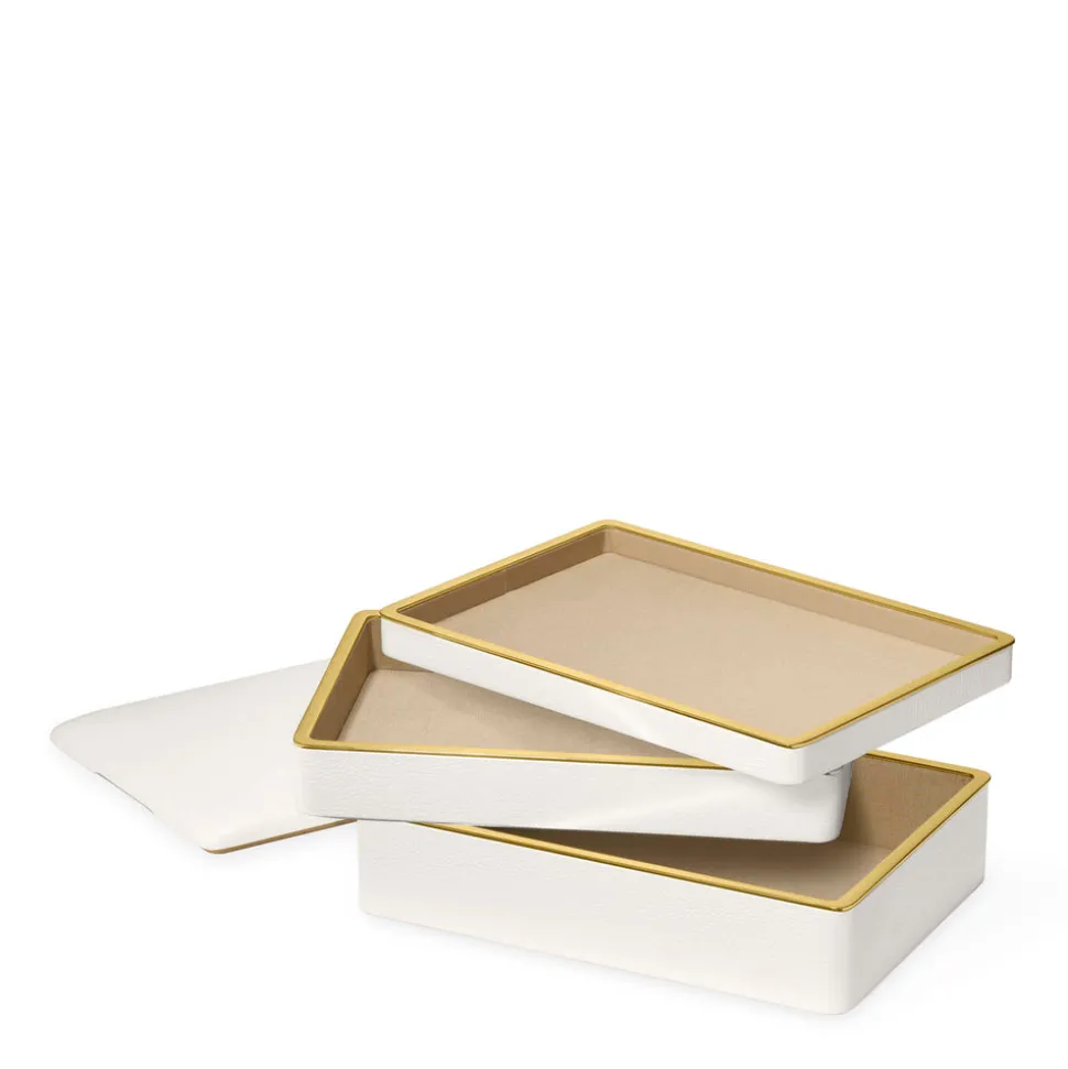 Piero Large Stacked Jewelry Box