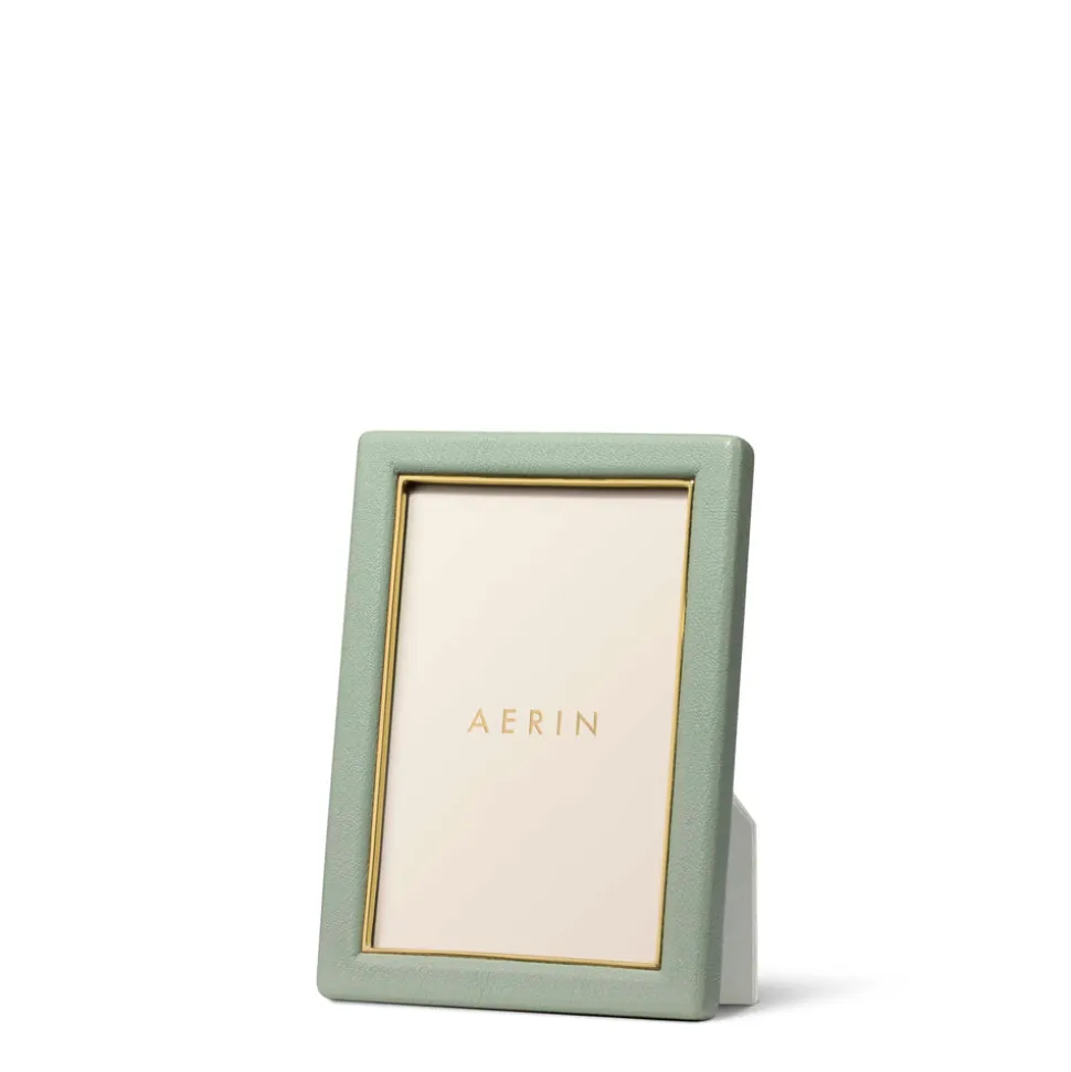 Piero Leather Frame in Eucalyptus