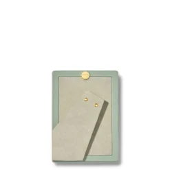 Piero Leather Frame in Eucalyptus